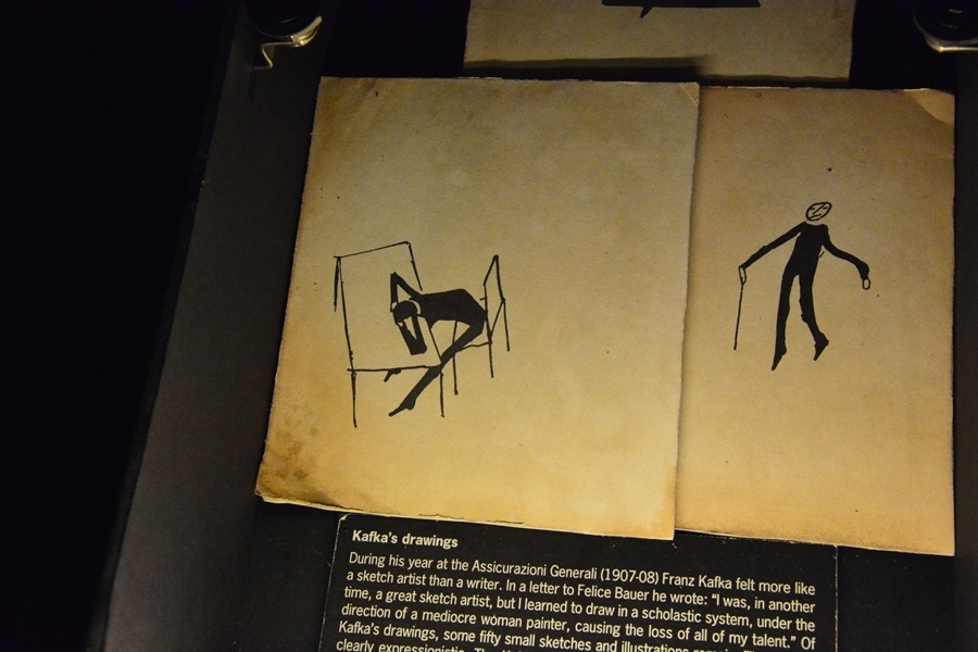 w Muzeum Kafki w Pradze