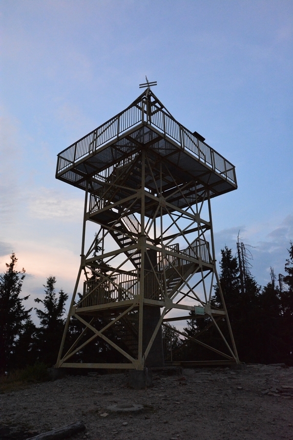 wieża widokowa na Baraniej Górze