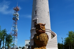 wieża widokowa na Wielkiej Sowie