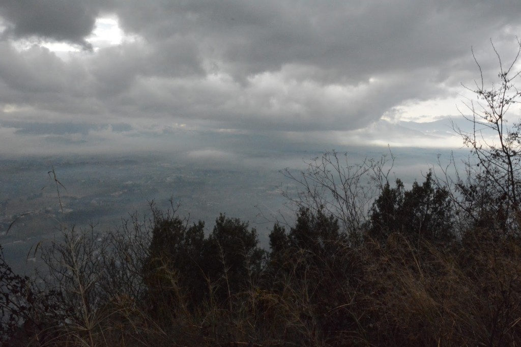 widok z Monte Cassino
