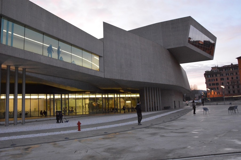 Zaha Hadid, Muzeum Sztuki XXI wieku, Rzym, MAXXI
