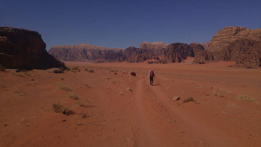 Wadi Rum  w Jordanii beduiński folklor i plany filmowe