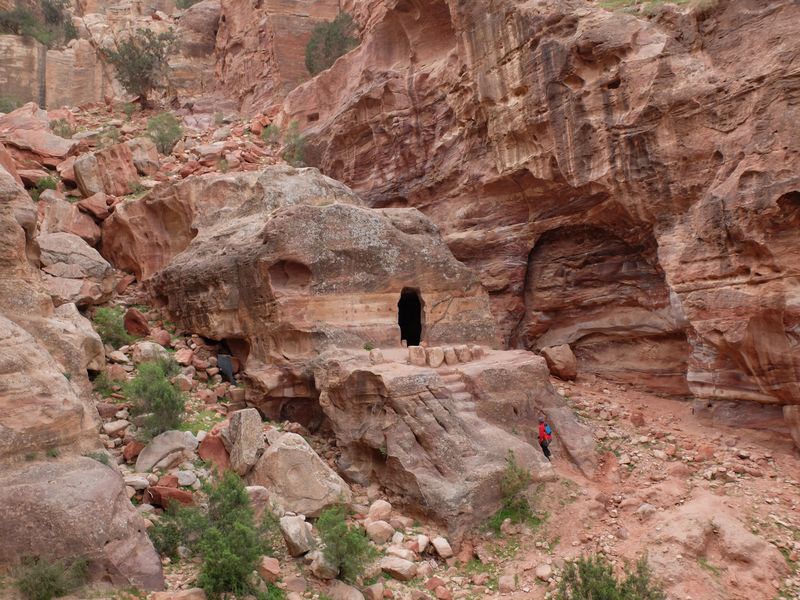Petra Jordania szlaki