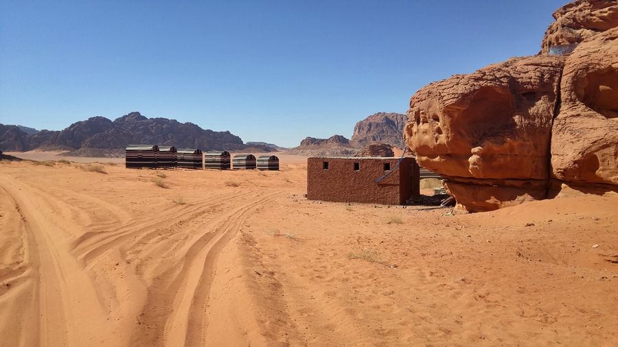 camp beduiński, nocleg, Wadi Rum Jordania