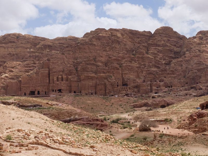 Petra w Jordanii, grobowce