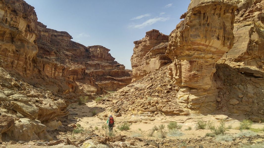kolorowe piaskowce, Jordania