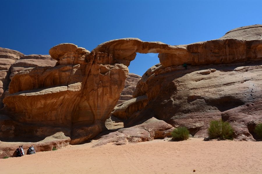 Wadi Rum, naturalne formacje skalne