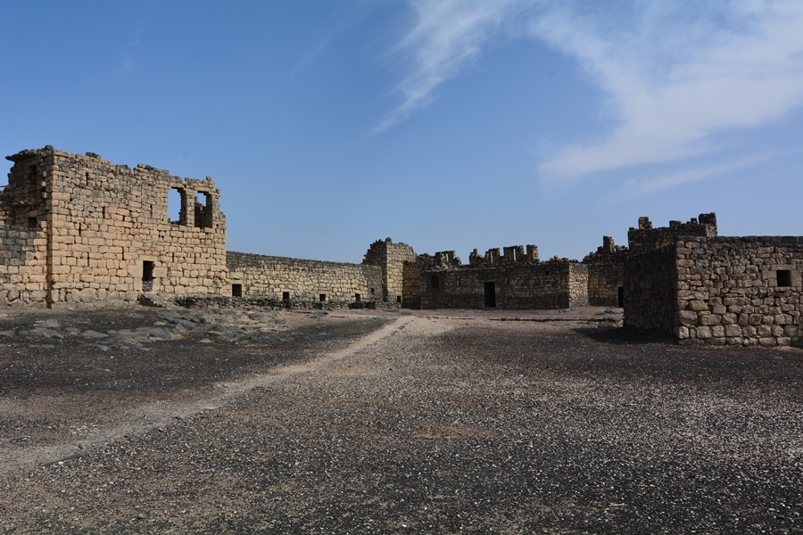 zamki pustyni Jordania