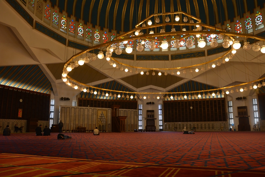 Meczet Króla Abdullaha, Amman, Jordania, atrakcje