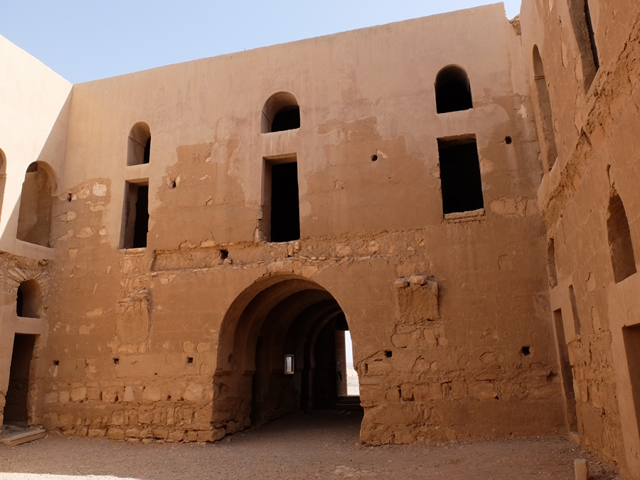 zamki pustyni Jordania Harrana