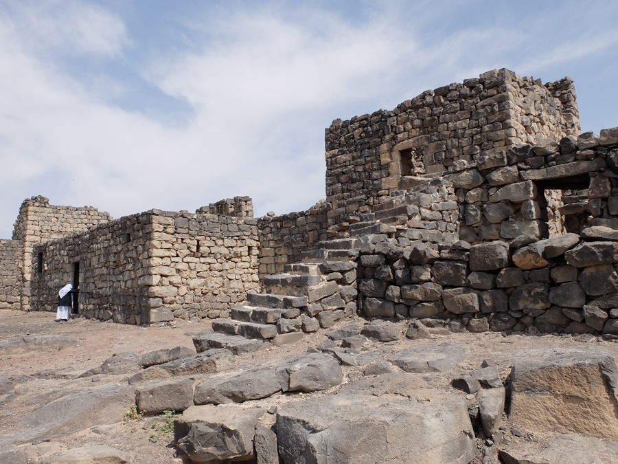 zamki pustyni Jordania Al-Azrak