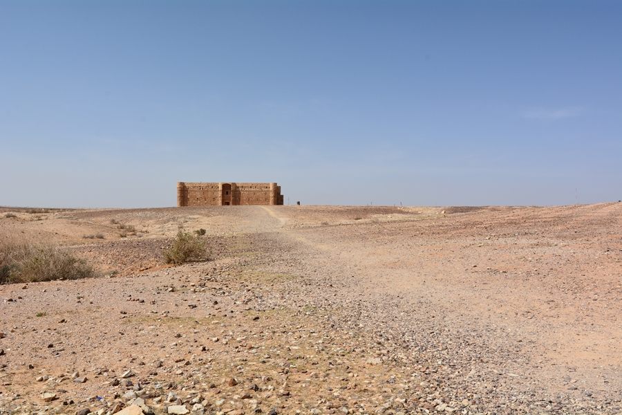 zamki pustynne Jordania Harrana