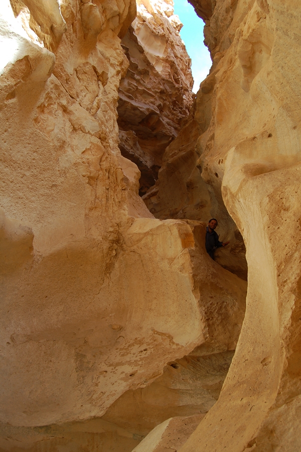 kaniony na pustyni Negew, trekking, Izrael