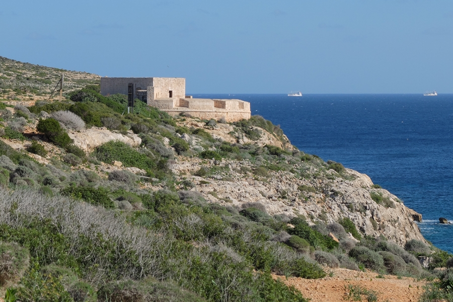 Bateria św. Marii Comino Malta