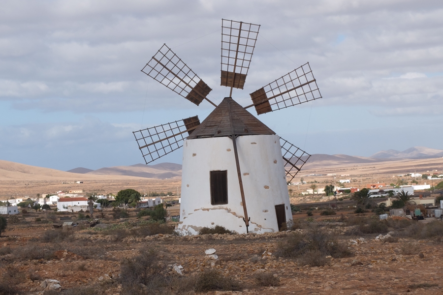 Fuerteventura atrakcje wiatraki
