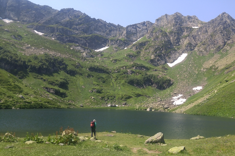 szlak nad Jezioro Mzy, Kaukaz, Abchazja