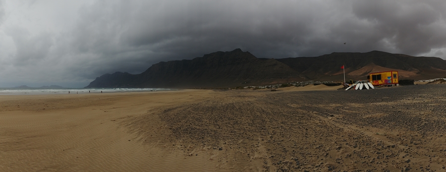 plaża Famara, Lanzarote