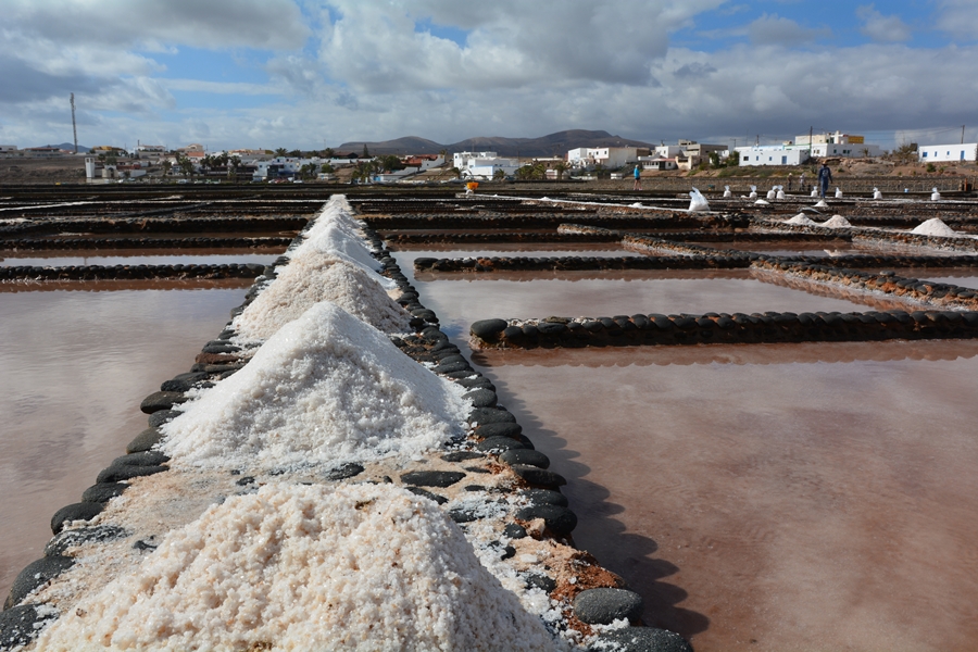 Fuerteventura, saliny, Salinas del Carmen