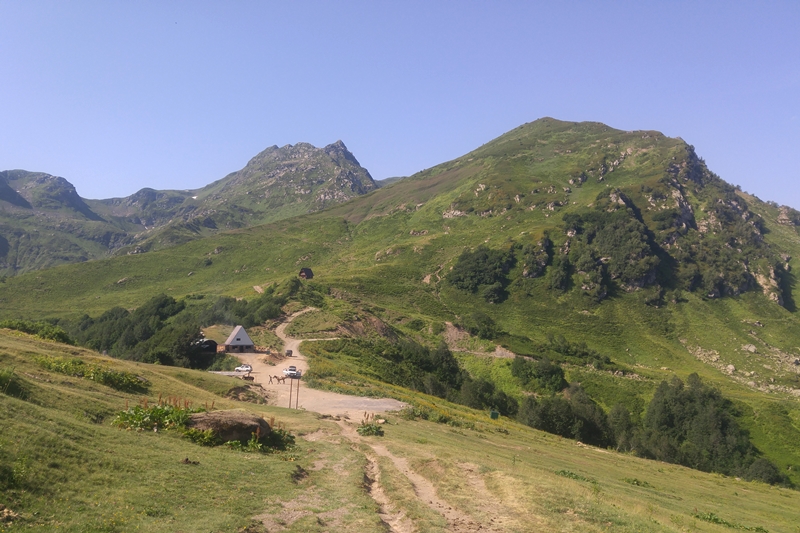 Abchazja, Dolina Siedmiu Jezior, Kaukaz, szlaki górskie