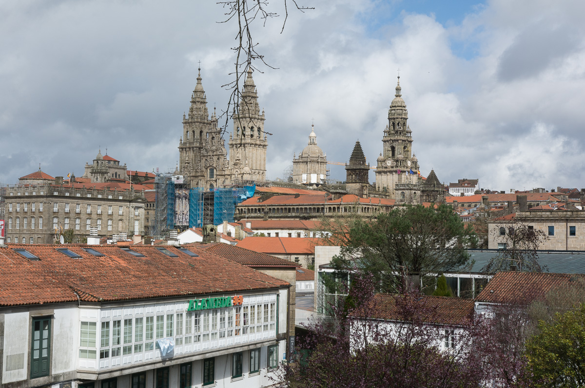 Santiago de Compostela, park Alameda